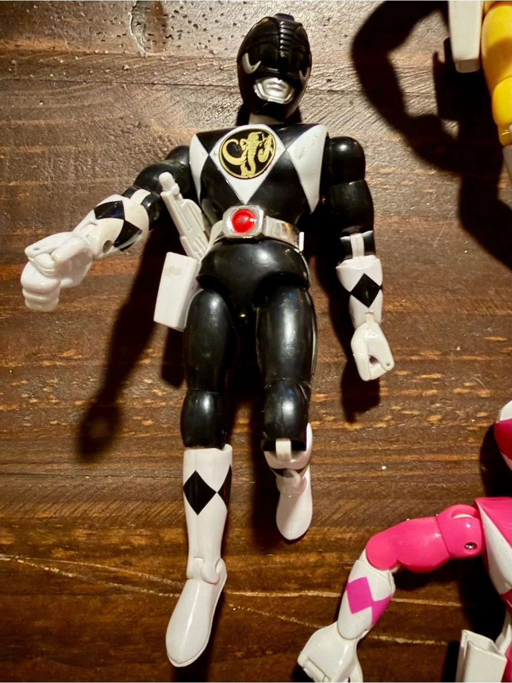 Vintage Collection of (8) 1990s Bandai Original Mighty Morphin Power Rangers